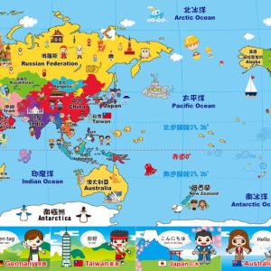 舊社國小–世界地圖